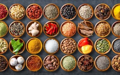 Vegetable proteins in spice blends