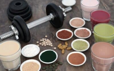 Plant proteins in sports products